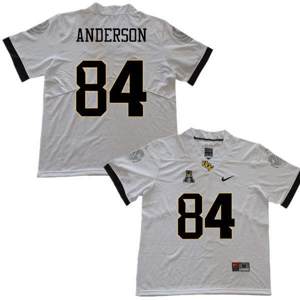 Men #84 Trey Anderson UCF Knights College Football Jerseys Sale-White